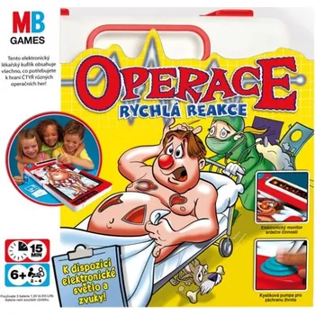 Desková hra Hasbro Operace (plastový kufřík)