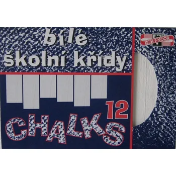 KOH-I-NOOR křídy bílé 12ks (111505) KOH-I-NOOR křídy bílé 12ks (111505)