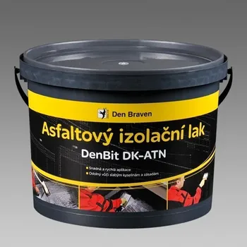 Hydroizolace DEN BRAVEN Asfaltový izolační lak DenBit DK-ATN 9kg 