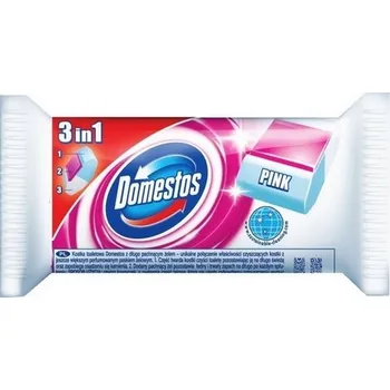 Domestos WC blok 3v1 40 g Pink 