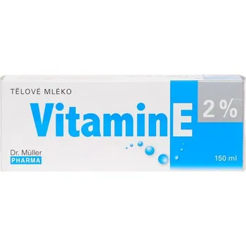 Masážní přípravek Dr.Müller Vitamin E tělové mléko 2% 150 ml