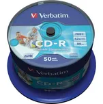 Verbatim CD-R 50 pack spindle inkjet…