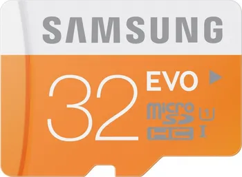 Paměťová karta Samsung EVO microSDHC 32 GB Class 10UHS-I U1