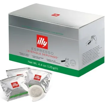 illy porcovaná káva bez kofeinu 18 ks