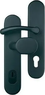 M&T Sicura TiN-K madlo/klika R 92 mm bezpečnostní kování