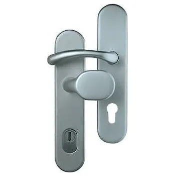 Dveřní kování M&T Sicura TiN-C madlo/klika R 92 mm bezpečnostní kování