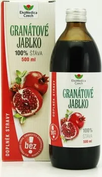 Ekomedica Czech Granátové jablko 100% 500 ml