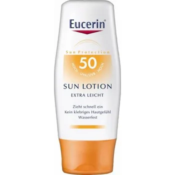 Přípravek na opalování Eucerin Sun Extra lehké mléko SPF 50 150 ml