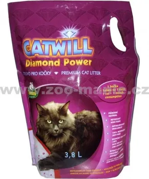 Podestýlka pro kočku Catwill silicagel 3,8 l - podestýlka pro kočky