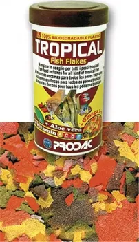 Krmivo pro rybičky PRODAC Tropical Fish Flakes - univerzální krmivo pro akvarijní ryby, balení 1l-200g