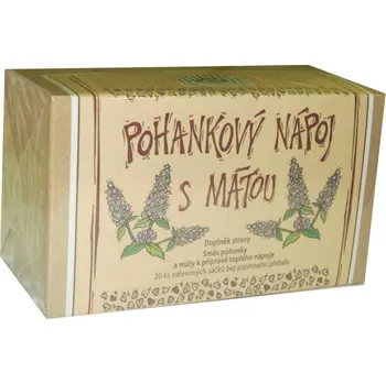 Čaj Bioharmonie Pohankový čaj s mátou porcovaný 30g