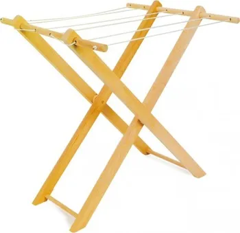 Dřevěná hračka Dřevěný sušák na prádlo