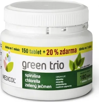 Topnatur Green Trio Medicol 180 tbl.