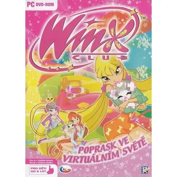 Počítačová hra WinX Club Poprask ve virtuálním světě PC krabicová verze