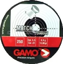 Diabolka Diabolo Gamo Match 250ks cal.5,5mm
