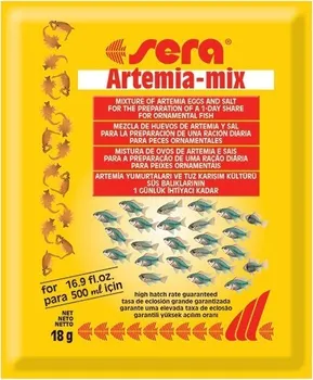 Krmivo pro rybičky Sera Artemia Mix 18 g