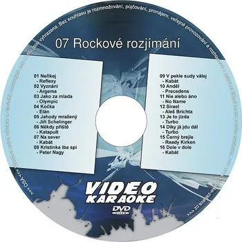 Karaoke Karaoke DVD: 07 Rockové rozjímání