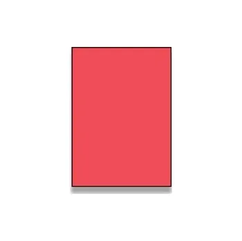 Samolepící etiketa Samolepicí etikety Rayfilm Office - matně červené, 100 archů