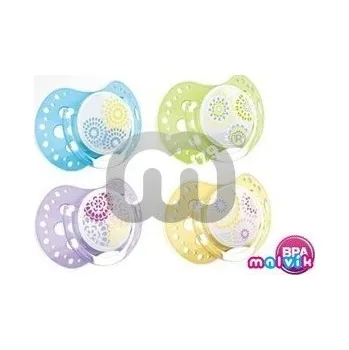 dudlíky Šidítko silikonové dynamické LOVI Trendy 2ks