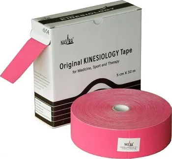 Tejpovací páska Tejp NASARA 5cm x 32m klinický, růžový