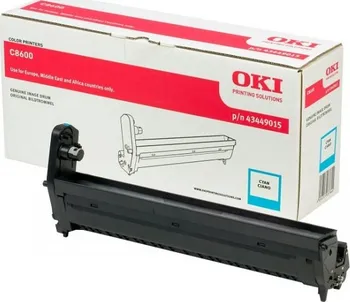 Tiskový válec Válec OKI Laser C8600, modrý, 43449015, originál