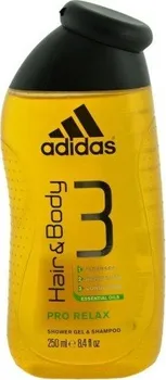 Adidas 3 Pro Relax sprchový gel 250 ml