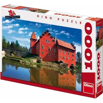 Puzzle Dino Zámek Červená Lhota 1000 dílků
