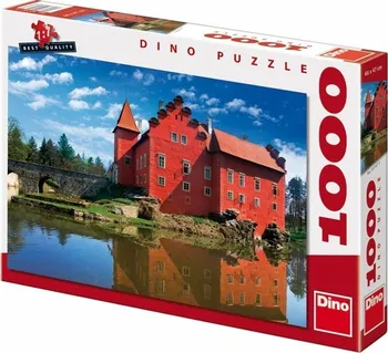 Puzzle Dino Zámek Červená Lhota 1000 dílků