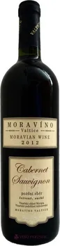 Víno Cabernet sauvignon Pozdní sběr 2012 Moravíno Valtice