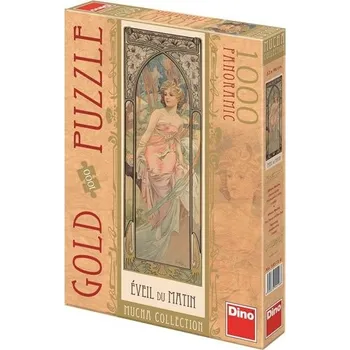 Puzzle Dino Puzzle A. Mucha: Probuzení rána 1000 dílků