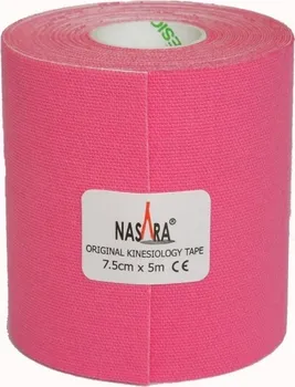 Tejpovací páska Tejp NASARA 7,5cm x 5m růžový