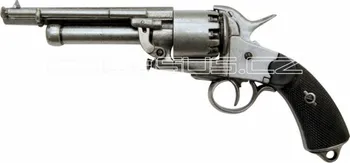 Replika zbraně Denix Revolver Le Mat 1860 nikl