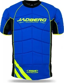 Florbalový dres Jadberg XGE Vest Adjust L modrá-černá-žlutá