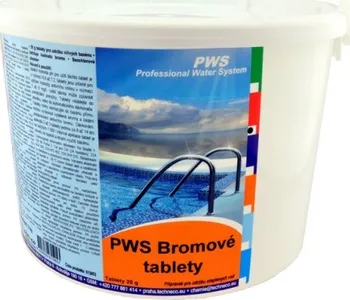 Bazénová chemie PWS bromové tablety