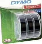 Páska Dymo 3D, 9 mm x 3 m, černá, 1…