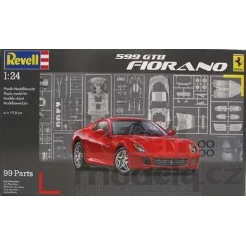 Model 1:24 Revell Ferrari 599 GTB Fiorano Plastikový model Model 1:24 Revell Ferrari 599 GTB Fiorano