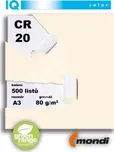 Barevný papír IQ CR 20 A3 80g chamois…
