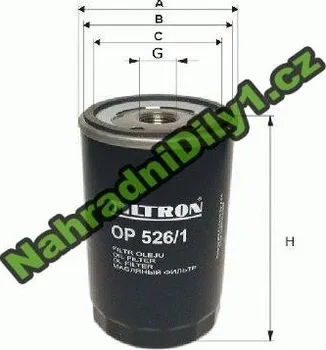 Olejový filtr Filtr olejový FILTRON (FI OP657)