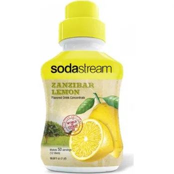 Sirup pro výrobník sody Recenze Sodastream Zanzibar Lemonade 375 ml