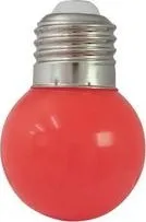 Žárovka Omnilux LED G45 230V 1W E27 5xSMD5050 červená