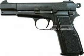 Replika zbraně Replika Pistole Browning HP35, Belgie 1935