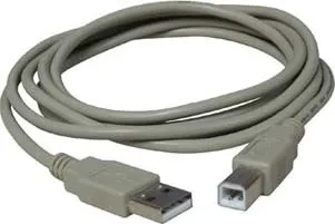 Datový kabel Kabel USB (2.0), A plug/B plug, 5m, přenosová rychlost 480Mb/s, LOGO