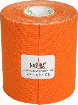 Tejpovací páska Tejp NASARA 7,5cm x 5m oranžový