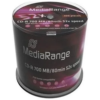 MediaRange CD-R 100ks cakebox Optické médium MediaRange CD-R 100ks cakebox