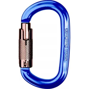 karabina Singing Rock Ozone Triple Lock modrá