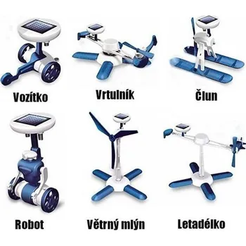 ostatní stavebnice Zako Solar Kit 6v1
