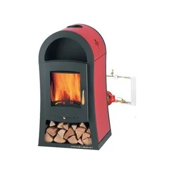 Haas + Sohn Vestre s teplovodním výměníkem Krbová kamna Haas + Sohn Vestre s teplovodním výměníkem