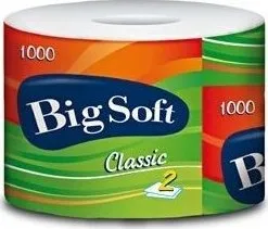 Toaletní papír Big soft toaletní papír classic maxi 2 vrstvý 1000 barev