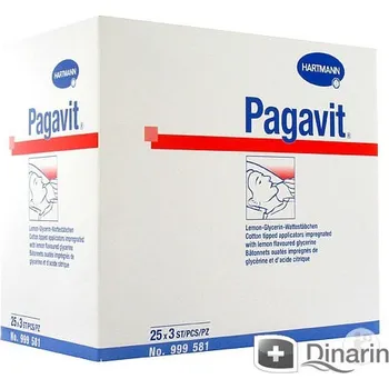 Vatová tyčinka Hartmann Pagavit 999581/0 3 x 25 ks