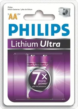 Článková baterie AA FR6 Philips baterie Lithium Ultra